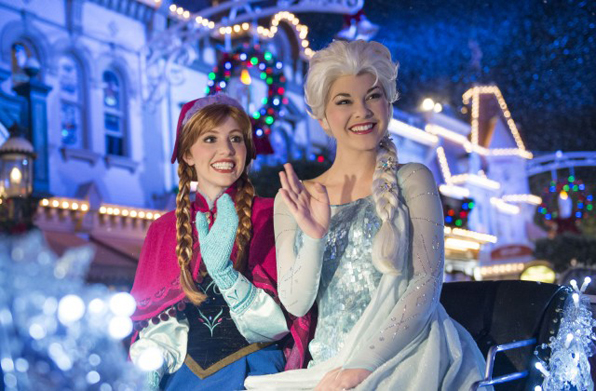 Frozen Fun Joins Mickeys Very Merry Christmas Party at Magic Kingdom