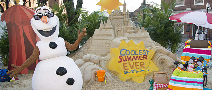 Sand Castle in the Snow Announces 24-Hour Event To Kick Off Coolest Summer Ever at Walt Disney World Resort