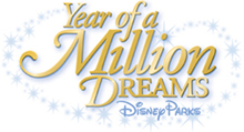 The Year of a Million Dreams at the Walt Disney World Resort in Florida and Disneyland Resort in California.  Book your Disney Vacation Package Now and Save.