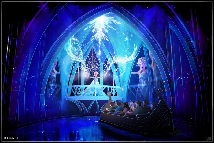 The Frozen Ever After attraction coming to Epcot in 2016 is an adventure fit for the entire family that will take guests through the kingdom of Arendelle. Guests will be transported to the Winter in Summer Celebration where Queen Elsa embraces her magical powers and creates a winter-in-summer day for the entire kingdom. Frozen Ever After will be located in the Norway Pavilion at Epcot, which is one of four theme parks at Walt Disney World Resort in Lake Buena Vista, Fla. (Disney) 