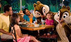 Walt Disney World Resort - Character Dining at The Garden Grill