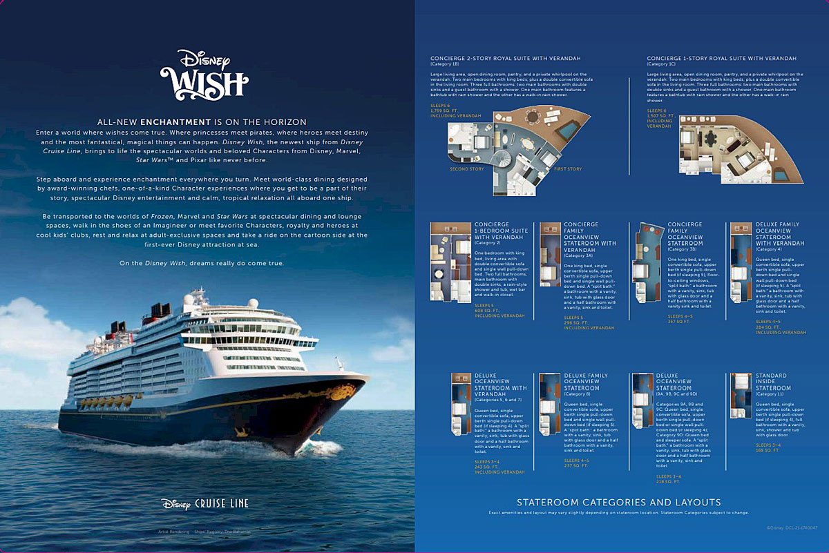 Disney Wish Deck Plans