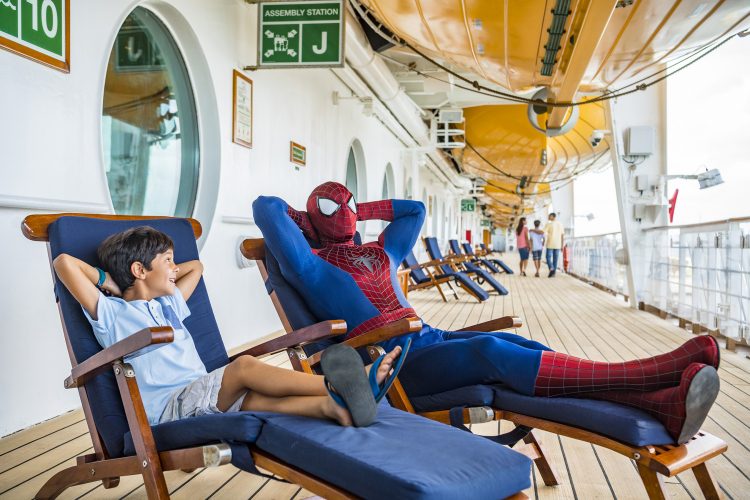 Disney Cruise Line Immerses Guests in Marvel Universe with Heroic Encounters and Epic Shows on Marvel Day at Sea