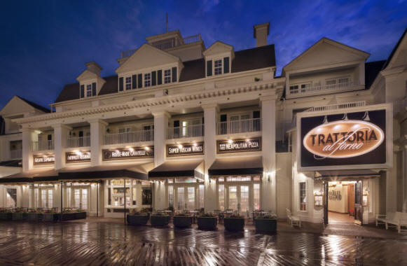 Trattoria al Forno on Disneys Boardwalk: Newest Jewel in Walt Disney World Dining Scene 