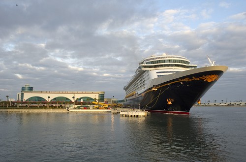 Disney Dream, Disney Cruise Line's newest ship, arrives Jan. 4, 2011 for the first time to her home port of Port Canaveral, Fla.