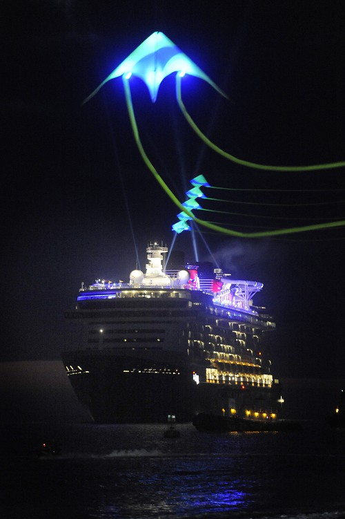 Disney Dream, Disney Cruise Line's newest ship, arrives Jan. 4, 2011 for the first time to her home port of Port Canaveral, Fla.