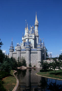 Cinderella castle in the Magic Kingdom