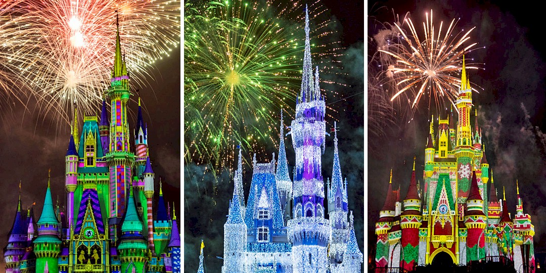 Starting Nov 8 ‘Minnie’s Wonderful Christmastime Fireworks’ Nighttime Spectacular at Magic Kingdom Park