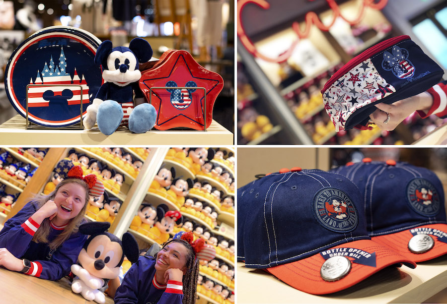 American-inspired merchandise from World of Disney at Disney Springs