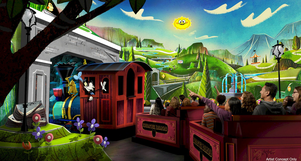Mickey and Minnie's Runaway Railway – Opening Spring 2020!