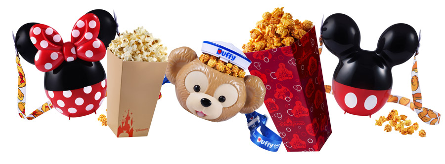 Hong Kong Disneyland Resort also has its own unique set of flavors including honey mustard and Italian salt and pepper. And finally, at Disneyland Paris, you can find sweet and savory popcorn at both Disneyland Park and Walt Disney Studios Park