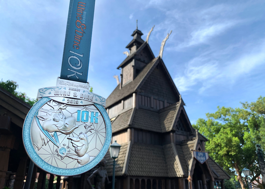 runDisney Disney Wine & Dine 10K  medal