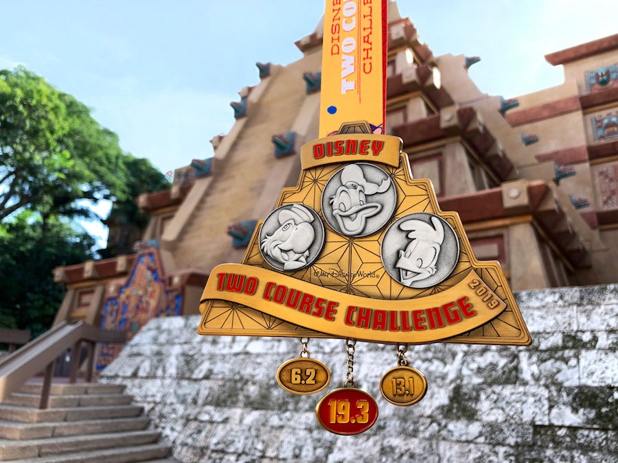 runDisney Disney Two Course Challenge medal