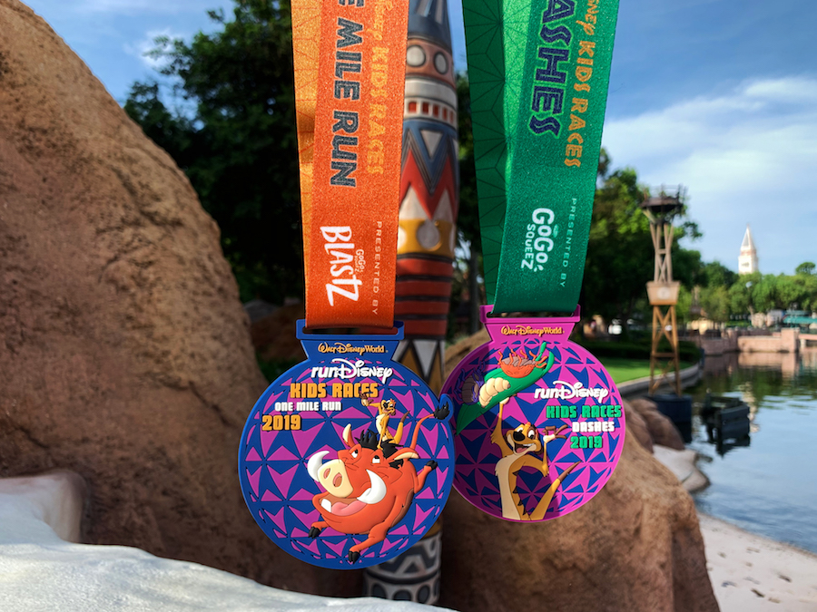 runDisney 2019 runDisney Kids Races presented by GoGo squeeZ® Applesauce medals