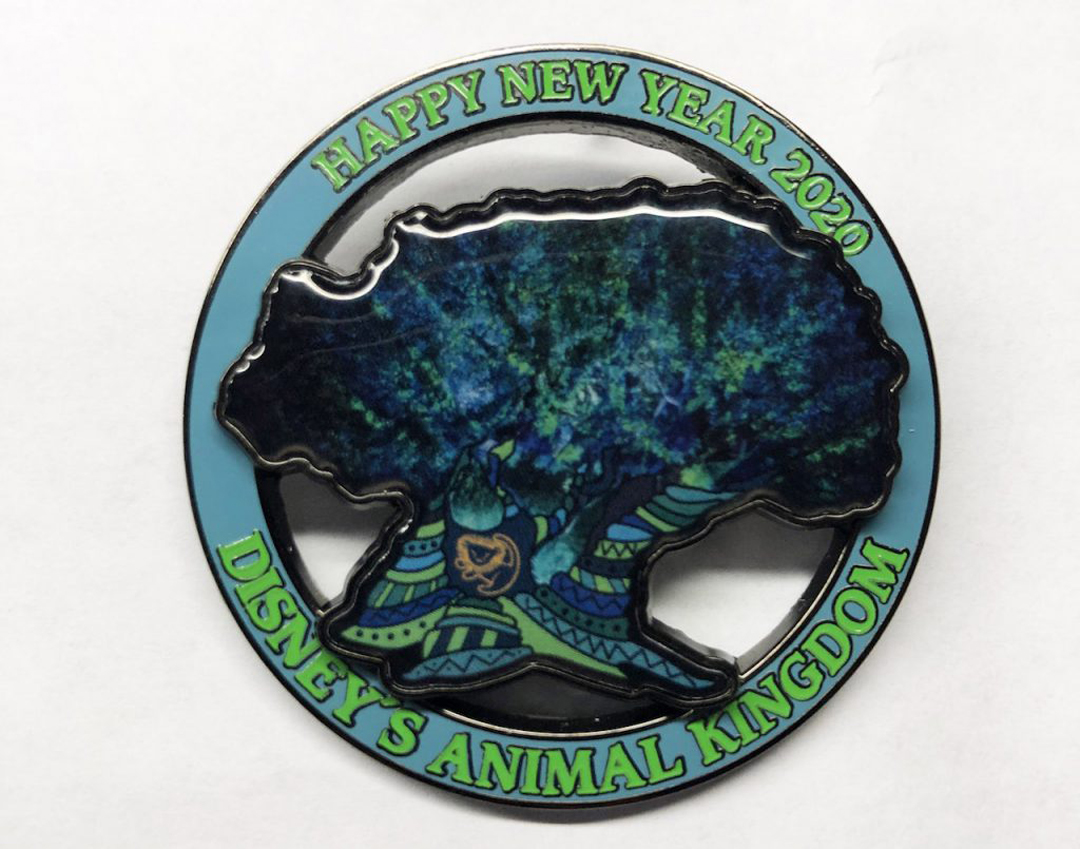 Disney’s Animal Kingdom will also be offering a 2020 commemorative pin – a Limited Edition New Year’s Day Pin